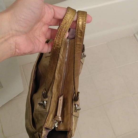 COACH SIGNATURE EMBOSSED LEATHER GALLERY TOTE BAG 17727 HANDBAG SHOULDER… - Picture 11 of 13